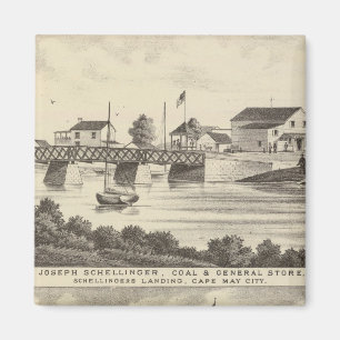 Schellinger Store and Ocean House Magnet