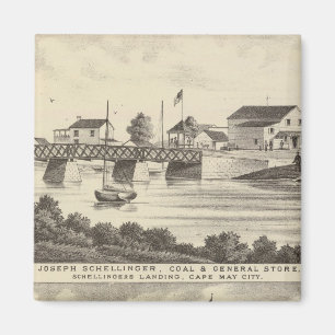 Schellinger Store und Ocean House Magnet