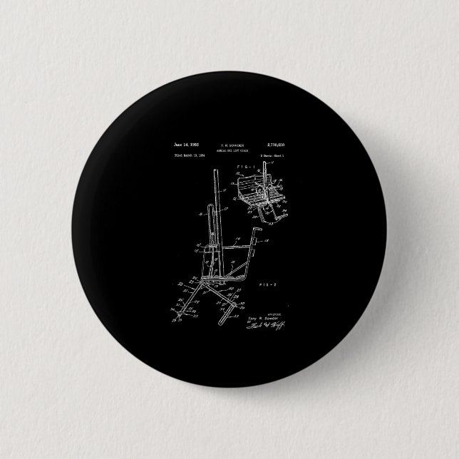 Schema des Skiliftstuhls Button (Vorderseite)