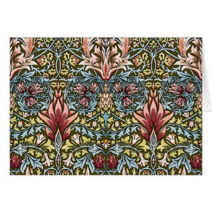 Schéma floral William Morris Snakeshead