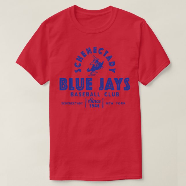 Schenectady Blue Jay T-Shirt (Design vorne)