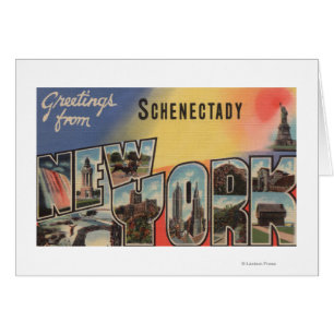 Schenectady, New York - grandes scènes de lettre