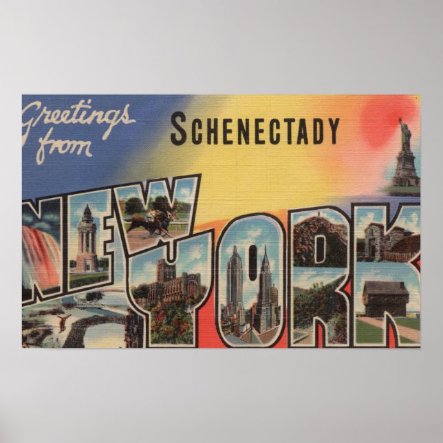 Schenectady, New York - Große Briefszenen Poster (Vorne)