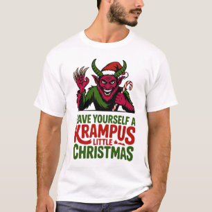 Schenken Sie sich ein kleines Krampus-Weihnachten T-Shirt