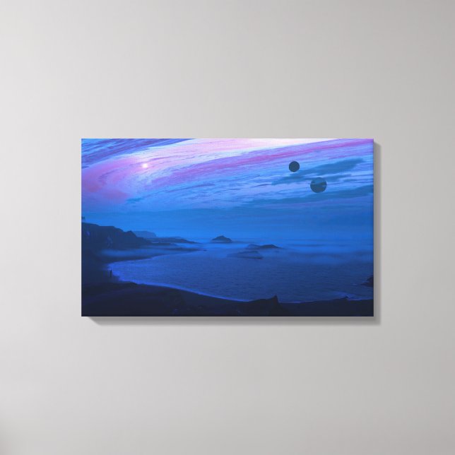 Scherbenwelt Leinwanddruck (Vorderseite)