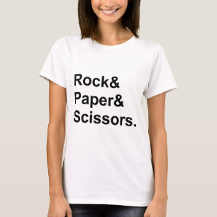 Schere für Rock Paper   Glücksspiel T-Shirt