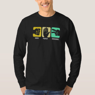 Schere für Rock Paper T-Shirt
