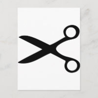 Schere für schwarze Friseure