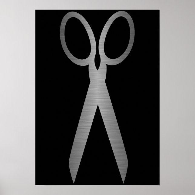 Schere Poster (Vorne)