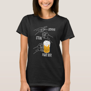 Schere Steinparkbierhops 1 T-Shirt
