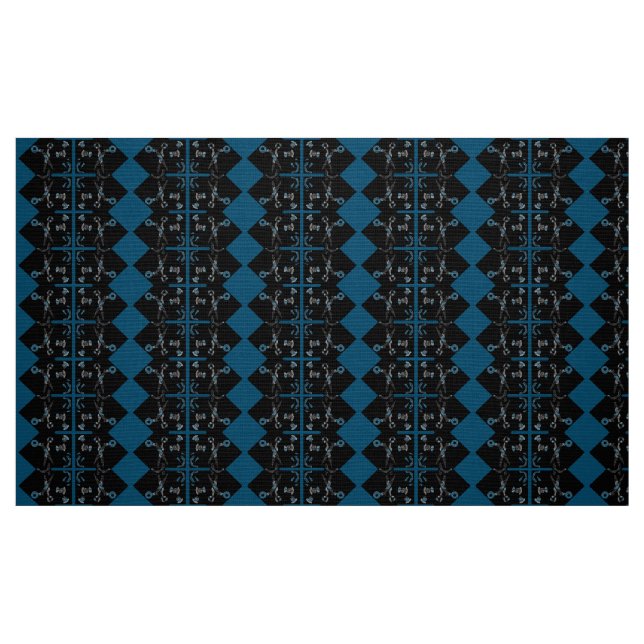 Scheren (Anpassen der Hintergrundfarbe) Stoff (Fat Quarter (45,7 x 55,9 cm))