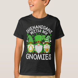 Scherereien mit meinen Gnomies St. Patrick's Day G T-Shirt