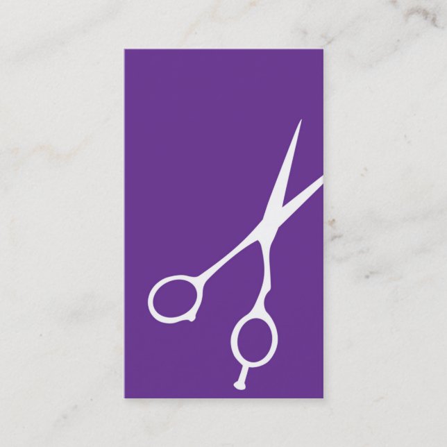 Scherfriseur-/-Cosmetologist-Geschäfts-Karte Visitenkarte (Vorderseite)