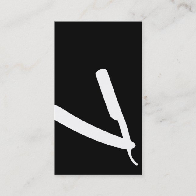Scherfriseur-/-Cosmetologist-Visitenkarte Visitenkarte (Vorderseite)