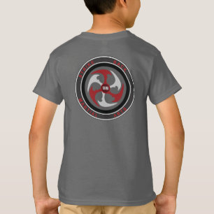 Scherzt graues tagless T-Stück T-Shirt