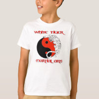 SCHERZT ~ WEISSE TIGER-KRIEGSkunst-SHIRTS
