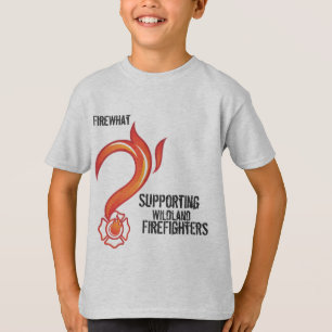 Scherzt Wildnis-Feuerwehrmann t T-Shirt