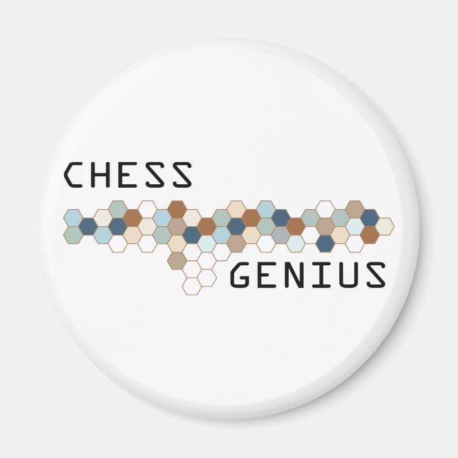 Schess Genius Magnet (Vorne)