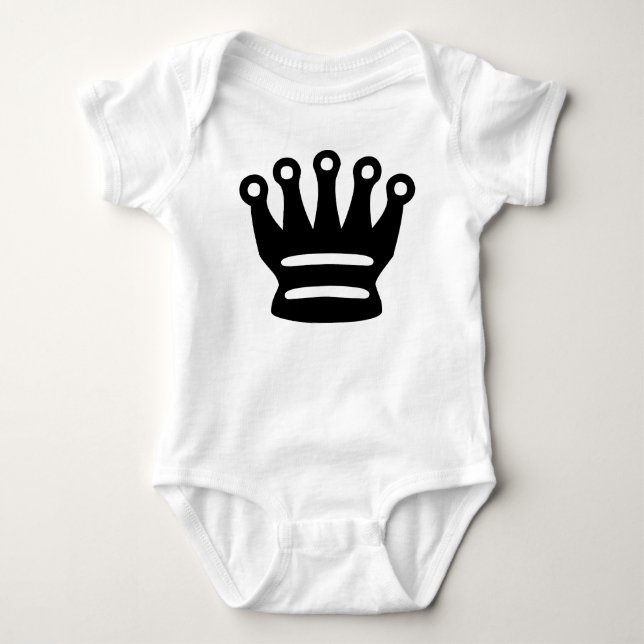 Schess Queen Baby Strampler (Vorderseite)