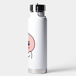 Scheue Pfirsich Trinkflasche
