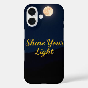 Scheuen Sie Ihr Licht iPhone 16 Hülle
