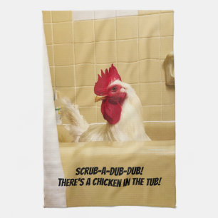 Scheuern-ein-Tollpatsch-Tollpatsch! Es gibt ein Geschirrtuch