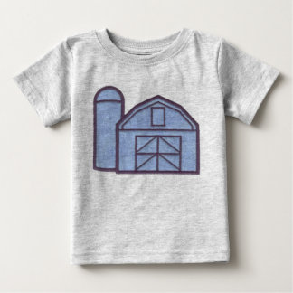 Scheune und Silo Baby T-shirt