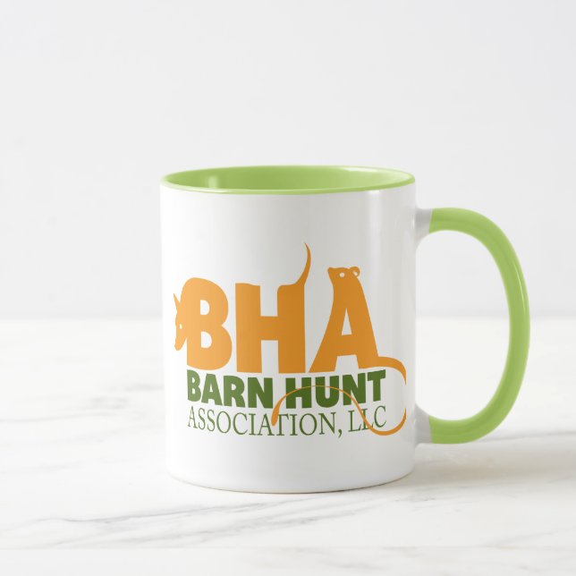 Scheunen-Jagd-Vereinigung LLC-Logo-Gang Tasse (Rechts)