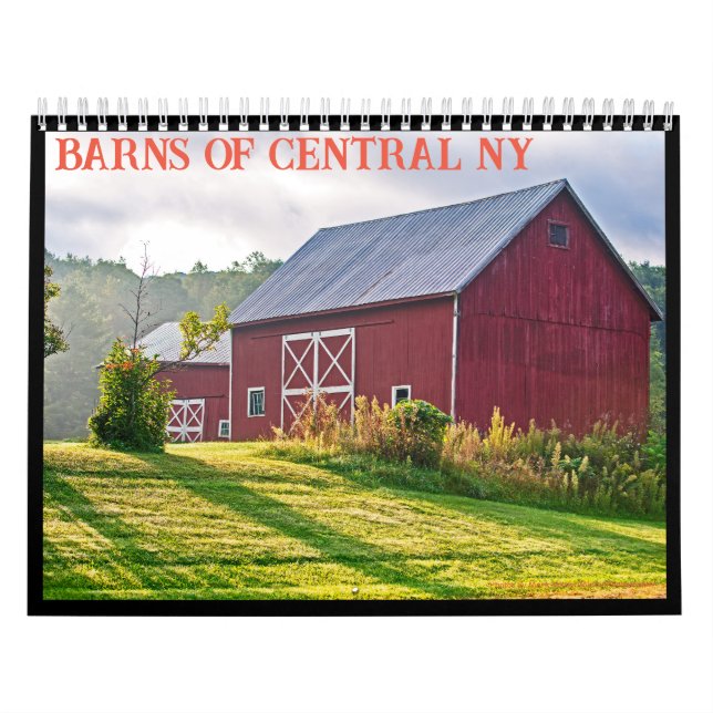 Scheunen von Central NY Kalender (Titelbild)