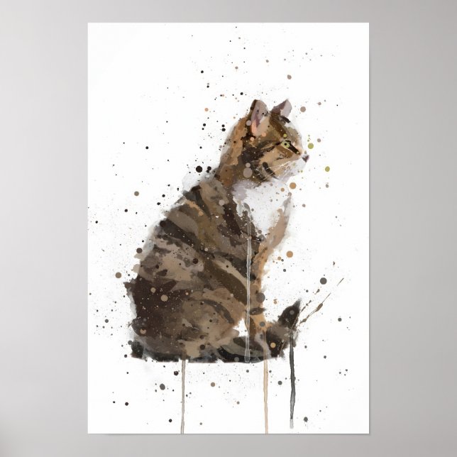 Scheunenkatze Poster (Vorne)
