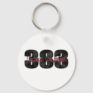 scheußlicher 383 stroker Motor Schlüsselanhänger