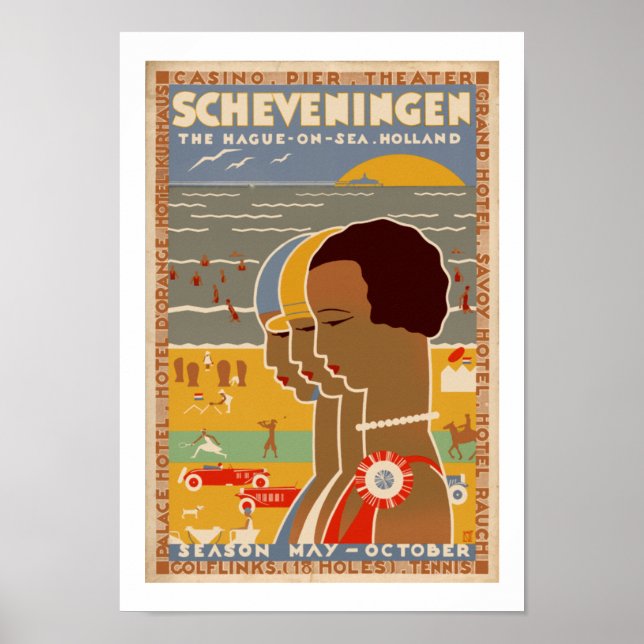 Scheveningen Poster (Vorne)