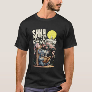 SCHHH... ICH LESE intelligenter Koala studiert meh T-Shirt