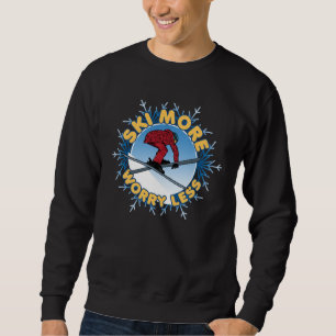 Schi macht sich weniger Sorgen Skiangebot Sweatshirt