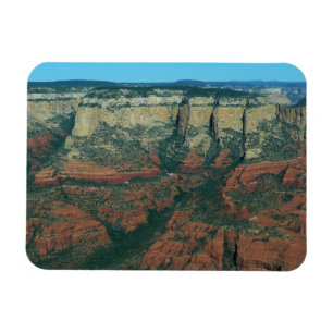 Schichten roter Felsen in Sedona Arizona Magnet