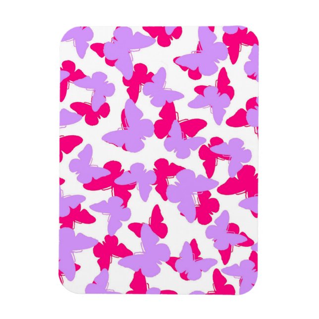 Schichtschmetterlinge Magnet (Vertikal)