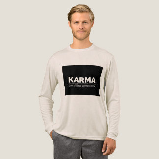 Schichtweise Attitüde Tri-Blend Shirt