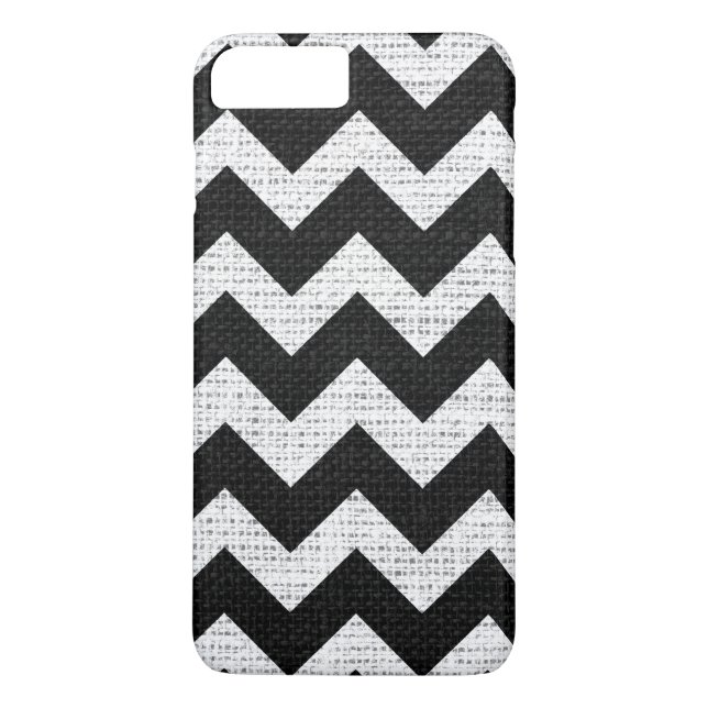 Schick Chevron Jute Rustikal #45 Case-Mate iPhone Hülle (Rückseite)