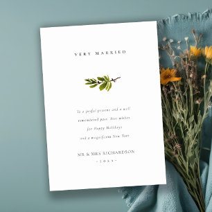 Schick Minimaler Kiefernzweig Weihnachten Sehr Ver