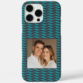Schicke Abschiedsgeschenke Chevron-Muster  iPhone 16 Pro Max Hülle