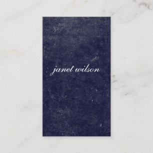 schicke blaue Textur Visitenkarte