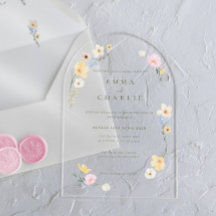 Schicke Boho-Pastell-Wildblumen-Hochzeit im Frühli