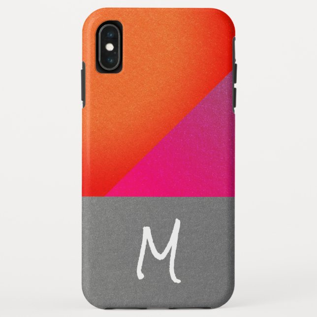Schicke Farbblock Case-Mate iPhone Hülle (Rückseite)