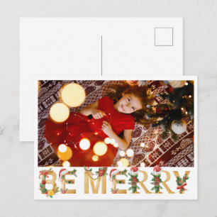 Schicke Frohe Weihnachten Goldene Buchstaben Famil