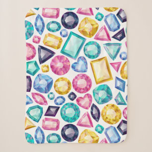 Schicke Girly glänzende Diamant-Edelsteine Sherpadecke