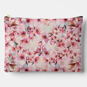 Schicke Kirschblüten-Make-Up-Tasche Zubehörtasche