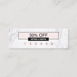 Schicke kreative moderne mini visitenkarte