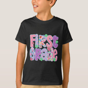 Schicke Lehrerinnen für die erste Klasse zurück zu T-Shirt