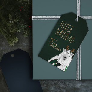 Schicke Lustige Festliche Fliesdecke Navidad Dunke Geschenkanhänger