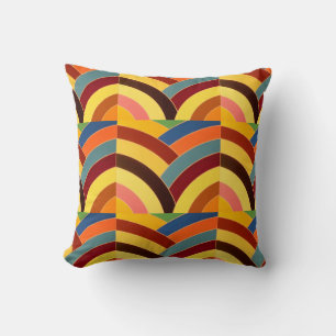 schicke, moderne und raffinierte Chevrons Kissen